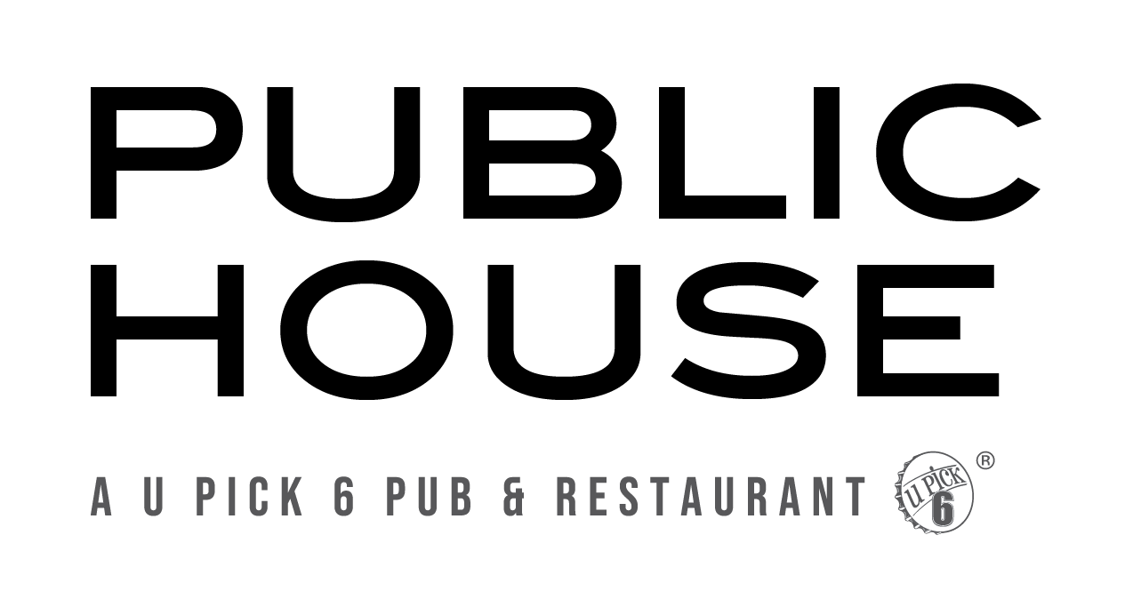Public House Text logo stacked